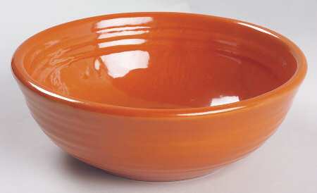 Ring Orange (Older, Circa 1940) 6" Nested Mixing Bowl