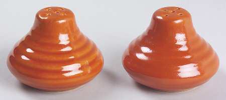 Ring Orange (Older, Circa 1940) Salt & Pepper Set