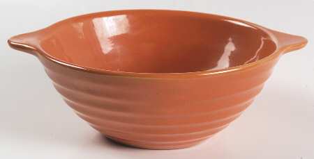 Ring Orange (Older, Circa 1940) Lugged Soup Bowl