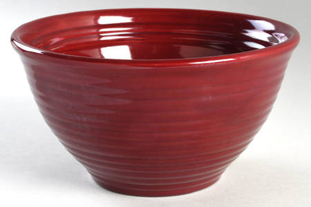 Ring Red Brown 10" Nested Mixing Bowl
