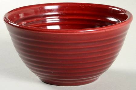 Ring Red Brown 5" Nested Mixing Bowl