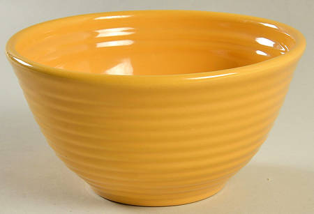 Ring Yellow (Older, Circa 1940) 6" Mixing Bowl