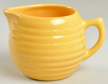 Ring Yellow (Older, Circa 1940) Creamer