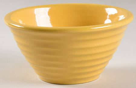 Ring Yellow (Older, Circa 1940) 6" Mixing Bowl