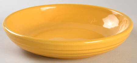 Ring Yellow (Older, Circa 1940) Coupe Soup Bowl
