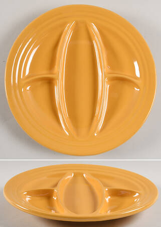 Ring Yellow (Older, Circa 1940) 5-Part Relish