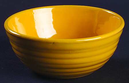 Ring Yellow (Older, Circa 1940) Coupe Cereal Bowl