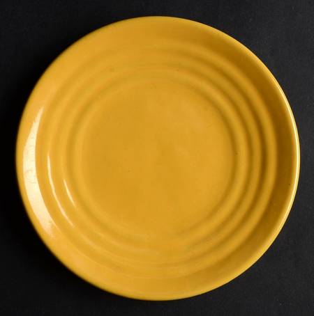 Ring Yellow (Older, Circa 1940) Bread & Butter Plate