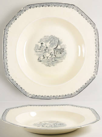 Damascus Large Rim Soup Bowl