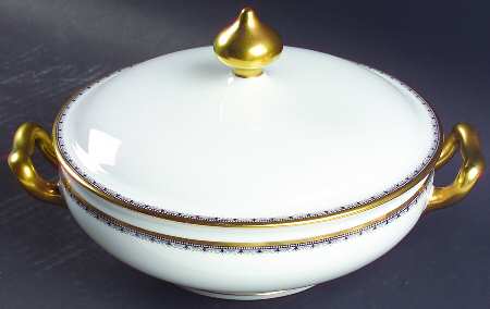 Adrian Round Covered Vegetable by Baronet