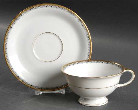 Adrian Footed Cup & Saucer Set