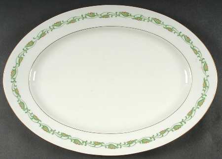 Augusta 15" Oval Serving Platter