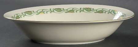 Augusta 9" Oval Vegetable Bowl
