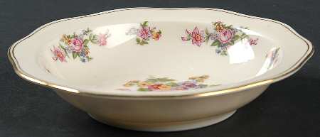Bohemian Rose Rim Fruit/Dessert (Sauce) Bowl