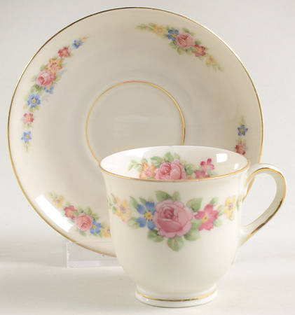 Carmen Footed Demitasse Cup & Saucer Set