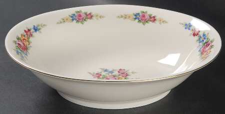 Carmen 9" Oval Vegetable Bowl