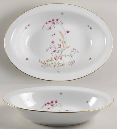 Clarice 9" Oval Vegetable Bowl