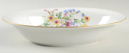 Elena 9" Oval Vegetable Bowl