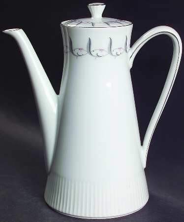 Feather Flair Coffee Pot & Lid