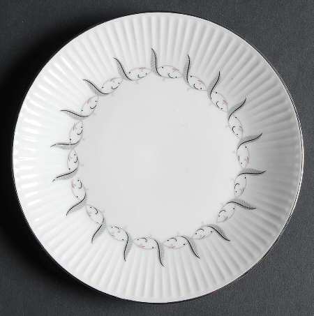 Feather Flair Bread & Butter Plate