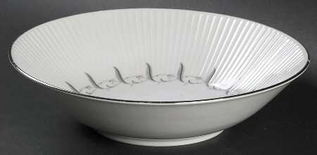 Feather Flair 9" Round Vegetable Bowl