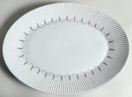 Feather Flair 15" Oval Serving Platter