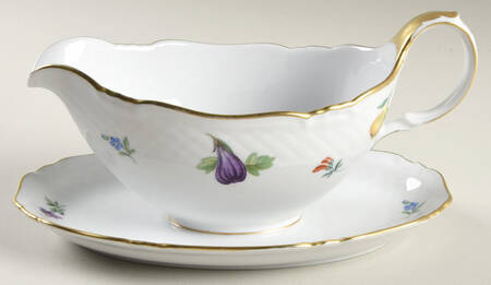 Festival Gravy Boat with Attached Underplate by Baronet