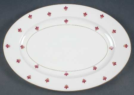 Jacquette 12" Oval Serving Platter