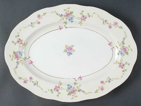 Juliet 15" Oval Serving Platter