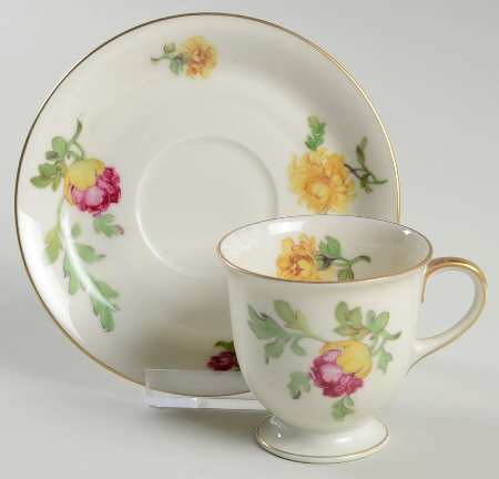 Juliana Footed Demitasse Cup & Saucer Set