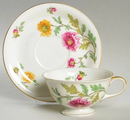 Juliana Footed Cup & Saucer Set