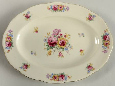 Le Bouquet 11" Oval Serving Platter