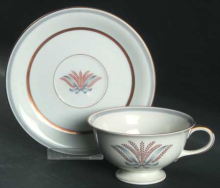 Loraine Footed Cup & Saucer Set