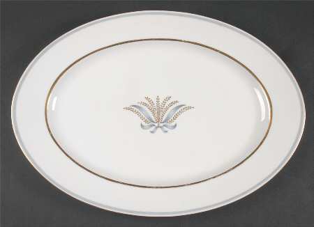 Loraine 15" Oval Serving Platter