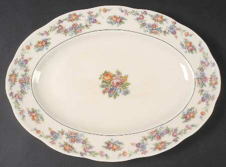 Lorraine 11" Oval Serving Platter