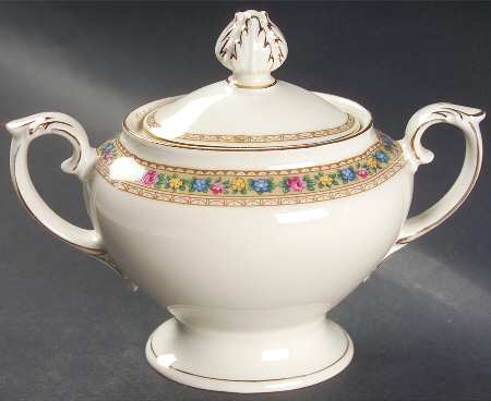 Lucille Sugar Bowl & Lid