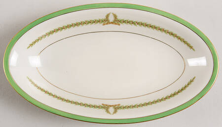 Lyric (Green Design, Off White) Relish