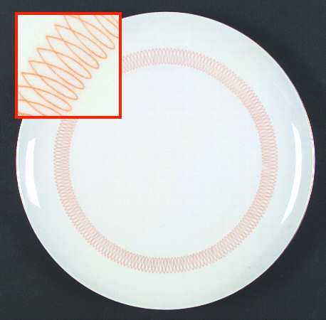 Lyric (Gold Design On White) by Baronet