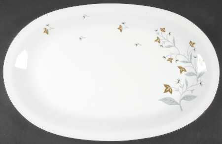 Marlene 16" Oval Serving Platter by Baronet
