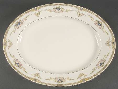 Melody 15" Oval Serving Platter