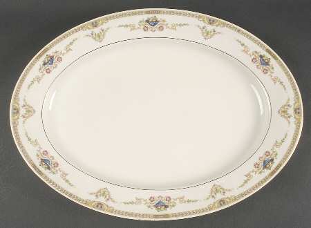 Melody 16" Oval Serving Platter