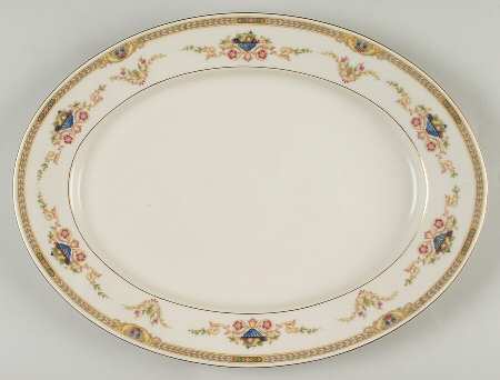 Melody 14" Oval Serving Platter