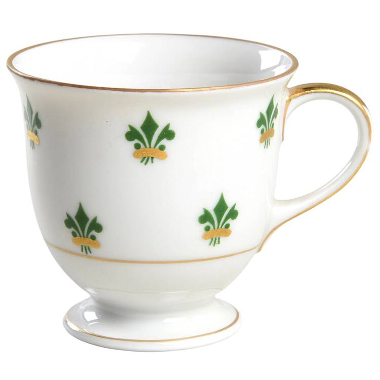 Nanette (Gold Verge) Footed Demitasse Cup