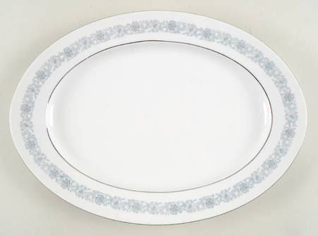 Nocturne 13" Oval Serving Platter by Baronet