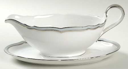 Patrician Gravy Boat with Attached Underplate