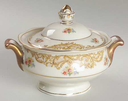 Priscilla Sugar Bowl & Lid