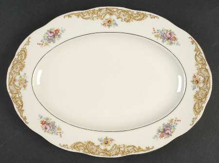 Priscilla 10" Oval Serving Platter