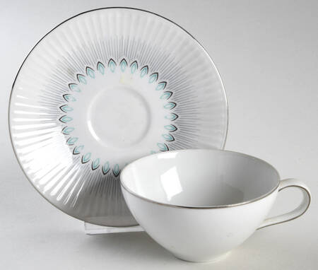 Radiance Flat Cup & Saucer Set
