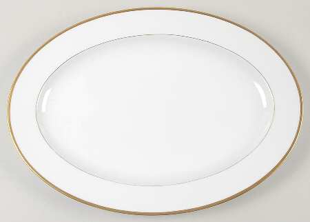 Roberta 16" Oval Serving Platter by Baronet