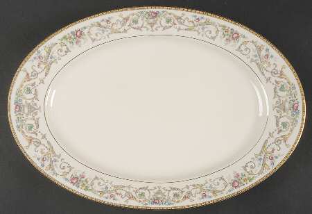 Romance 14" Oval Serving Platter
